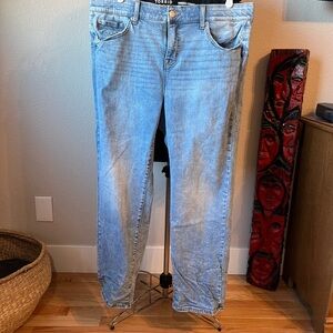 Torrid Bombshell Straight Premium Stretch Jeans in Blue